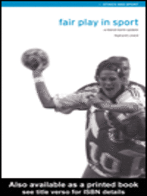 cover image of Fair Play in Sport